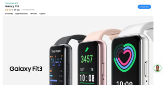 Smartwatch Samsung Galaxy Fit 3 por $550