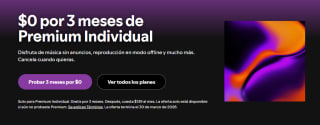 3 Meses Gratis de Spotify Premium