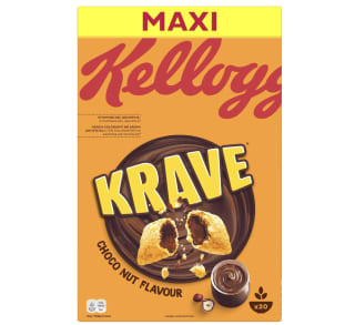 Kellogg's Krave Choco Nut 600g por 3,76€ 70% en el segundo artículo
