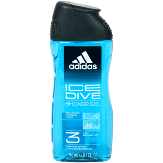 Adidas Ice Dive Gel Ducha 3 en 1 250ml por 1,48€