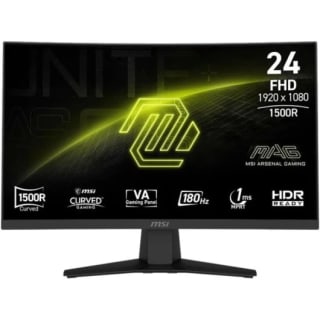 Monitor MSI MAG 244C 23.6" VA FullHD 180Hz FreeSync Curvo por 79€