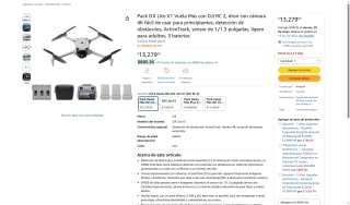 Dron DJI Lito X1 4K por $10,734 | Amazon (BBVA)