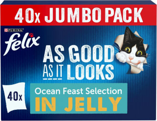 2x Felix Cat Food 40x85g – £20.02