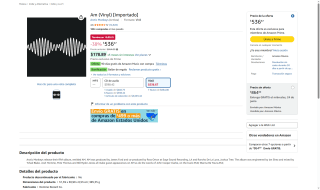 Vinilo Arctic Monkeys AM por $537 | Oferta Amazon