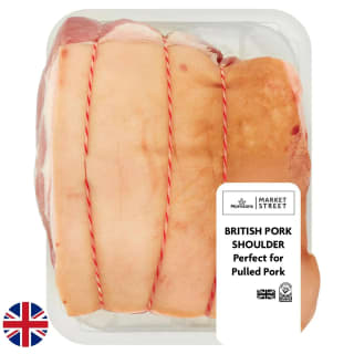 British boneless shoulder of pork (1.75 kg) for £4.99 at Morrisons