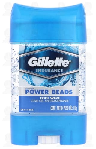 Antitranspirante Gillette Endurance Power Beads Gel por $50 | Farmacias Guadalajara