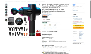 Pistola Masaje KACOTA por $399 | Oferta Amazon