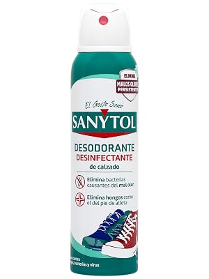 Sanytol Desodorante Calzado Desinfectante Spray - 150 ml por 2.79€