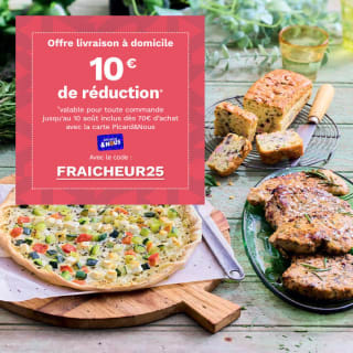 10€ de remise dès 70€ d'achat