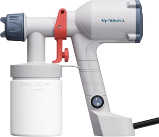 Tilswall Pistola de Pintura Eléctrica pintura 2 Boquillas & 3 Modos por solo 19,99€