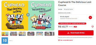Cuphead & The Delicious Last Course por $139 | Nintendo Brasil