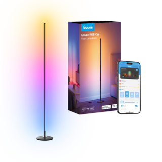 Govee RGBICW Smart Corner Floor Lamp H6076 ( Smart Light / 61 Scene Modes / Music