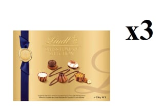 3 x Bombones SWISS LUXURY Selection 230g - Lindt por 29.97€