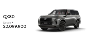 INFINITI QX80 2026 con bono de $400,000 y 24 MSI en Infiniti