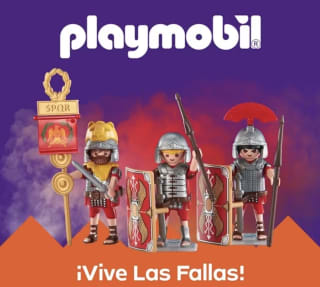 30% EXTRA Playmobil en productos seleccionados muy buenos precios especial Fallas
