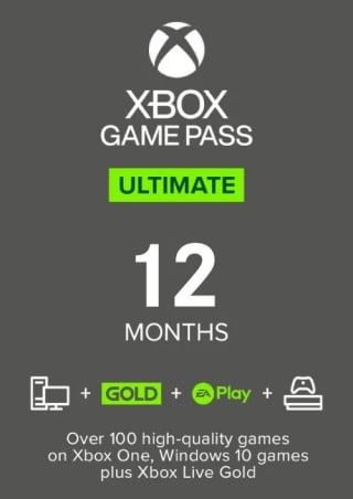 12 Month Xbox Game Pass Ultimate Xbox One/Xbox Series X|S/PC (Europe & UK) Key | 3 Mo