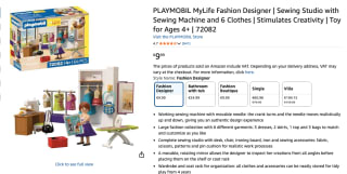 PLAYMOBIL My Life creatieve modeontwerper voor €9,99 bij Amazon