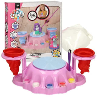 Gieten & Schilderen Speelstation Zeemeermin & Eenhoorn voor €6 bij Lobbes