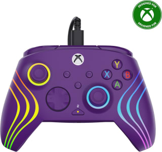 Turtle Beach Afterglow Wave Mando Morado con Cable RGB Xbox por 32.99€