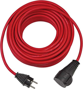 Verlengsnoer voor bouwplaatsen IP44 10m voor €15,24 bij Amazon