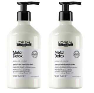 2 x L’Oréal Professionnel Metal Detox champú desintoxicante metales 500 ml por 29.98€