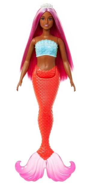 Barbie Muñeca Sirena roja por 7.99€.