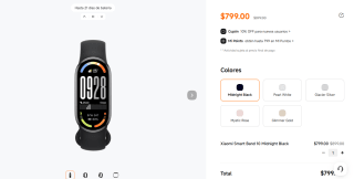 Smartwatch Xiaomi Smart Band 10 por $749