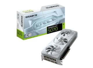 Carte graphique Gigabyte GeForce RTX 5070 EAGLE OC ICE SFF 12G à 589,90€