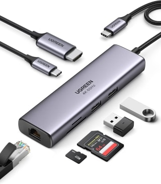 UGREEN Revodok USB C Hub met 4K@60Hz HDMI voor €27,07 bij Amazon