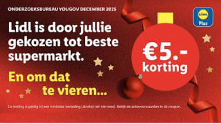 €5 korting op je boodschappen bij de Lidl