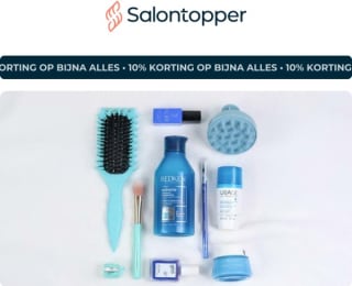 10% korting op bijna alles bij Salontopper