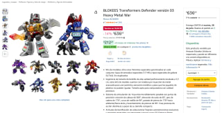 Blokees Transformers Defender 12 Figuras por $637 | Oferta Amazon