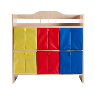 Mueble Organizador de Juguetes Infantil Café Talbot $39.950 Oferta solo en abc, cl