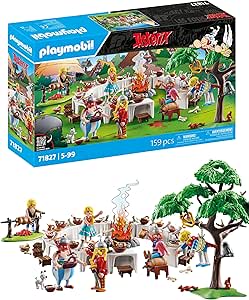 PLAYMOBIL Astérix festín del pueblo por 32.39€