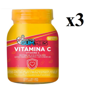 3 x THE DOCTOR Vitamina C | 60UD Complemento alimenticio por 2.37€