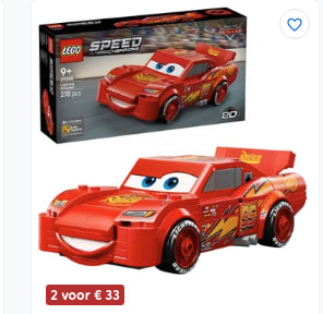 2 Lego Speed Champions voor €33 bij smythstoys