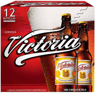 Cerveza Victoria 12 botellas 355ml por $186 | Amazon (Prime)