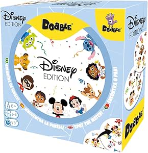 Zygomatic Dobble Disney Edition Juego de Cartas de Acción y Reflejos por 11.29€
