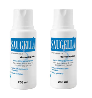 2 x Saugella Dermoliquid Higiene Íntima 250 ml por 7.98€