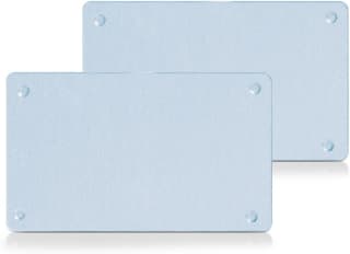 Juego de tablas de cortar de vidrio 2 unidades por 6,50€