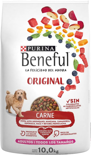 Purina Beneful Adulto Original 10Kg por $450 | Oferta Amazon
