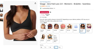 Sloggi Zero Feel Lace 2.0 bralette voor €14,28 bij Amazon