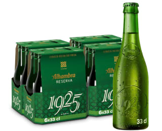Alhambra Reserva 1925, Pack de 24 Botellas x 33 cl por 16.14€