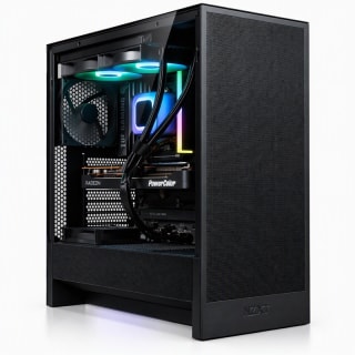 COOLPC Black V 24Hr Ryzen 5 7600 / Radeon RX 9070 XT 16GB / 24GB / SSD 1TB / W11P