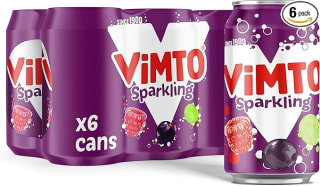 Vimto Fizzy Fruit Juice Drink 6x330ml Cans for £2