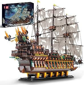 Mould King 13197 Piratenschip voor €98,46 dmv code bij Aliexpress