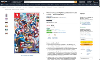 Marvel vs. Capcom Fighting Collection por $479 | Oferta Amazon