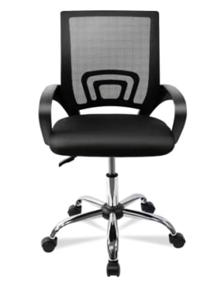 DASCK Silla Oficina Malla Altura Ajustable Ergonómica Giratoria por 28.10€