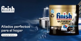 Chollazo Finish pastillas lavavajillas y más productos a precios muy bajos