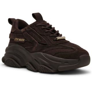 Steve Madden Possession-e chocolate brown dames sneaker voor €74,95 bij kicksshop